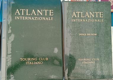 Volumi Atlante Internazionale + indice dei nomi