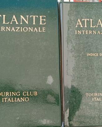 Volumi Atlante Internazionale + indice dei nomi
