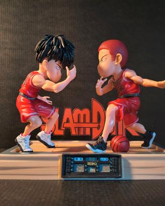 SLAM DUNK - Sakuragi e Rukawa High-five figure