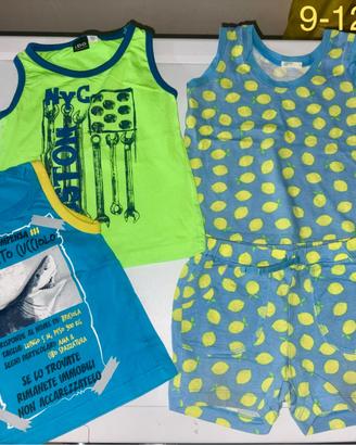 Vestiti bambino da 0 mesi a 4 anni da 1,50€ al pz