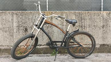 Bici Chopper Custom a gomma larga UNICA