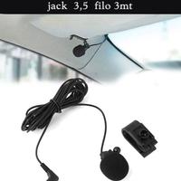 MICROFONO VIVAVOCE AUTO jack 3,5 filo 3mt