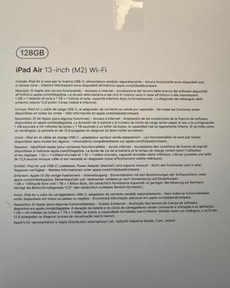 APPLE IPAD AIR 1 3 128GB