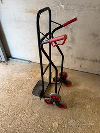 Carrello portapacchi per scale