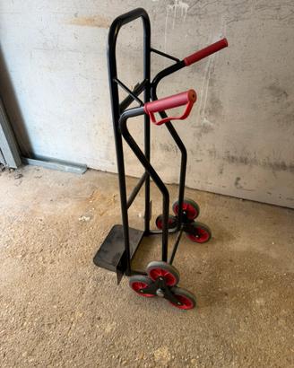 Carrello portapacchi per scale