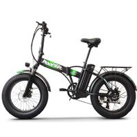 BICI ELETTRICA FATBIKE 48V NERO/VERDE