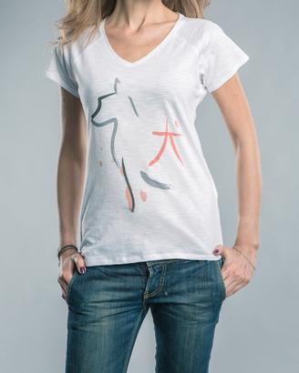 T shirt donna artistiche