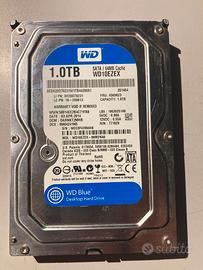 Hard disk Western Digital   1Tb   per pc fisso