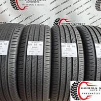 4 PNEUMATICI 225/55 R19 BARUM ESTIVE SEMINUOVE