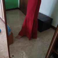 Gonna lunga lino Benetton 