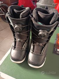 scarponi snowboard nº37 bambino/donna