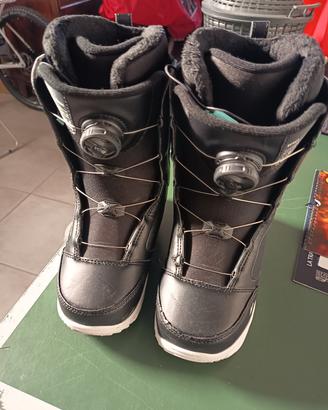 scarponi snowboard nº37 bambino/donna