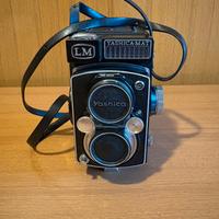 Fotocamera vintage biottica reflex Yashica LM
