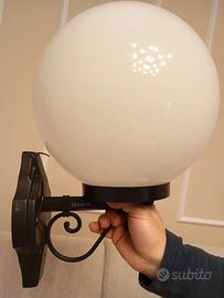 Lampada Applique da esterno con Globo da 250 mm
