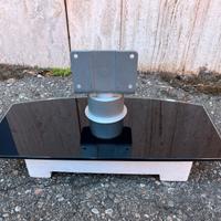 Porta tv in vetro