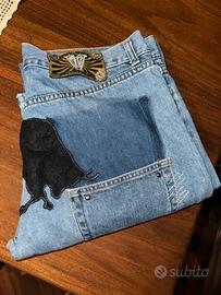 Jeans Vnt. Tex. tg. 34 usa 50 L ita denim vintage