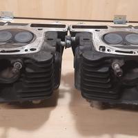 Testa sinistra moto guzzi Stelvio 1200 del 2009 8v