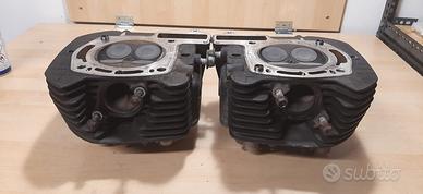 Testa sinistra moto guzzi Stelvio 1200 del 2009 8v