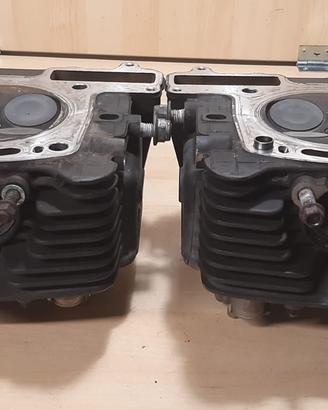 Testa sinistra moto guzzi Stelvio 1200 del 2009 8v