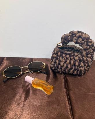 borsa puffy realizzata a mano