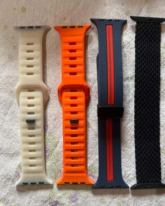 Cinturini Apple Watch 42/44/45/49 mm - Lotto 8 pz