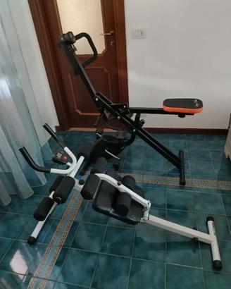 Cyclette e attrezzo per addominali