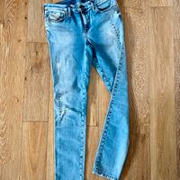 Jeans DIESEL SKINZEE da donna W30 L30 vita media