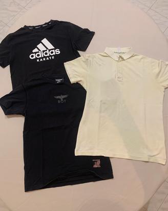 Stock 3 maglie firmate grado A Adidas Sun68 e Boy