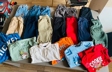 Set abbigliamento bambino 20 pezzi 6/7 anni