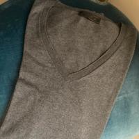 Maglione cotone prada antracite uomo taglia 48