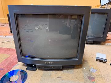 sony trinitron tv crt 14”