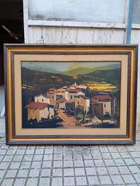 quadro vintage firmato 