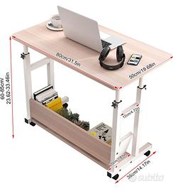 scrivania regolabile in altezza 