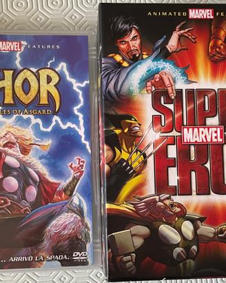 Quattro film Marvel animati