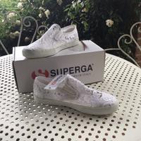 Scarpe superga pizzo (macrame) misura  39