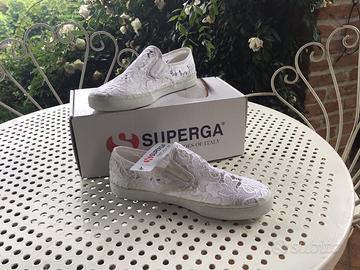 Scarpe superga pizzo (macrame) misura  39