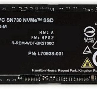 SSD Western Digital M.2 256Gb