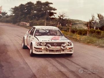 Opel Ascona 400 - 2° Rally Piancavallo, anno 1981