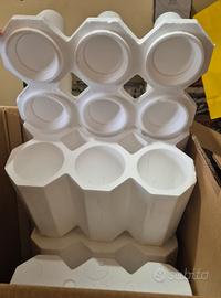 imballaggi bottiglie polistirolo 