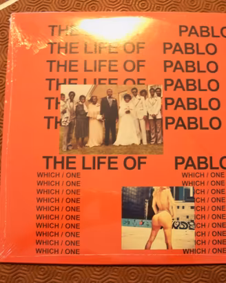 Kanye West "The Life Of Pablo" 2LP Vinyl