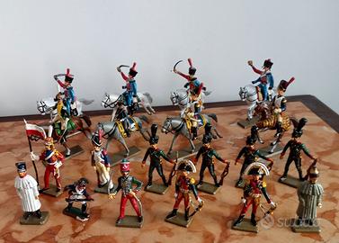20 soldatini di piombo vintage Starlux