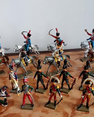 20 soldatini di piombo vintage Starlux
