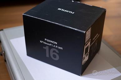 Fujifilm XF 16mm f/1.4 + Scatola - Pari al nuovo
