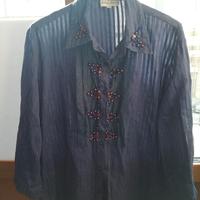 Antica sartoria positano - camicia cotone blue