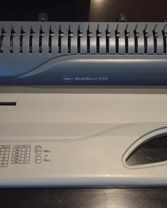 Rilegatrice GBC MultiBind 208 + Spirali