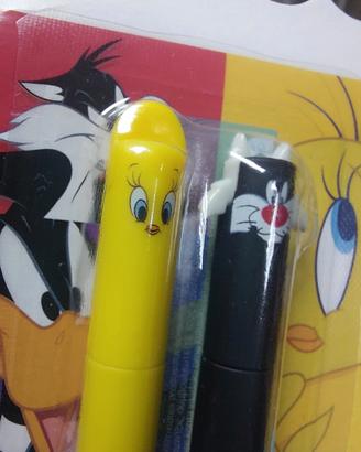 Penne da collezione Titti e Silvestro