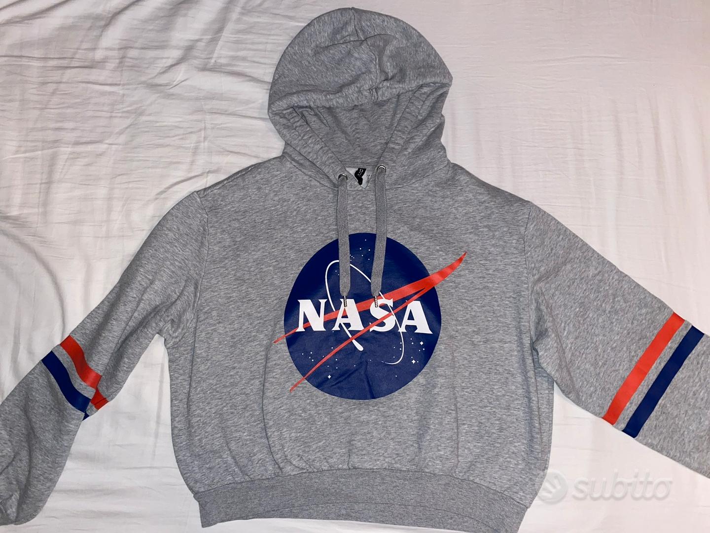 Felpa nasa gialla clearance