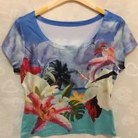 T-shirt fantasia estate Shein taglia L
