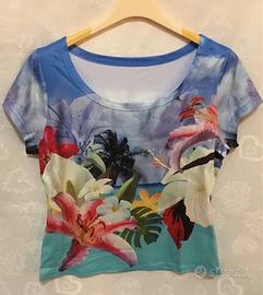 T-shirt fantasia estate Shein taglia L