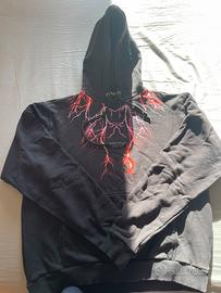 Felpa in cotone con cappuccio